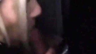 Wife Gets 3 Creampies While Husband Watches at Gloryhole