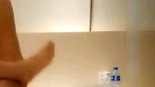 Close up teen foot worship