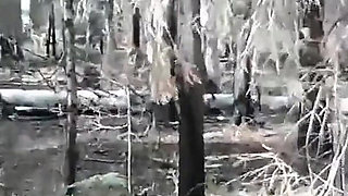 Latex Fetish Play with Rubber Doll