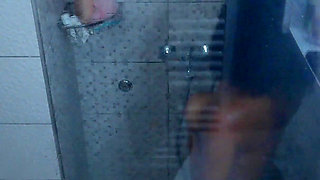 Big Booty Ebony Fucked Hard in Shower - Kiki Minaj