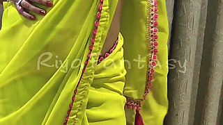 Riya in Saree #44 Wild Smooching