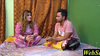 Indian Bhabhi Cheating Sex with Devar! Cum Inside Pussy