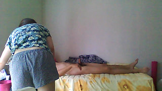 Submissive Teen Chinese Slut Sucks My Dick and Swallows My Cum
