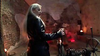 The Object Of Desire Is Immobilized On The Rack And Must