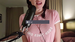 Innocent school girl, dirty talk, foot fetish