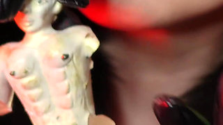 Giantess Devour Fetish Video - Slowly Eating Chocolate Man - Seduce and Dirty Talk