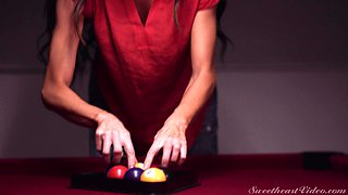 Erotic Lesbian Sex from SweetHeartVideo: Lesbian Stepmother One Last Day Episode with Silvia Saige