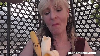 My First Very Own Fuck Boy! Horny Granny At - Ella Rosalia, Grand Mams And Kyle Mason