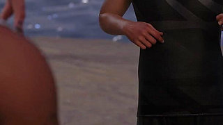 Dominos Beach 21: Victory Party Start & Christine's Anniversary Worry (sfw)