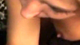 Redhead Deep Throats Gloryhole Dick During Confession