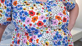 PRETTY BRA FOR AUNT JANES BIG BOOBS