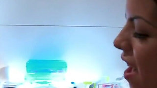 Sexy nurse heals beautiful and horny MILF with tongue strokes