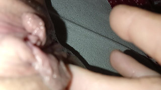 Secretly touching myself under blanket, till my roommate is on the next bed