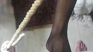 Goode Girl Unholy Crucifix Ballbusting Pt2