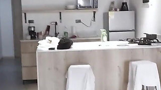 Double Penetration of a Busty Blonde MILF