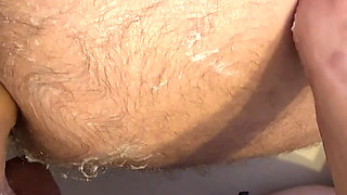 I Pegged Him Until He Came Like a Pussy and Continue Fucking Him with My 11 Inch Strapon