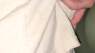Big-ass Woman Touches a Stranger's Penis