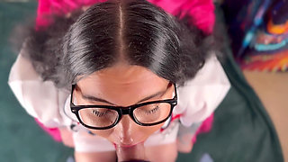 Nurse Ffw Gives Deepthroat to Save Her Job