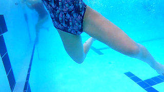 Teasing a Stranger at the Public Pool