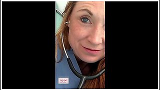 Naughty Redhead Mild Doctor Feels You Up