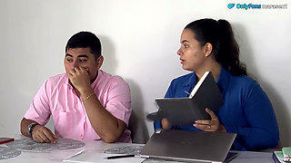 The Big Ass Secretary Girl Failed at Her Job