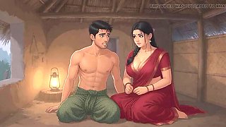Horny Indian Aunty Gets Fucked in the Forest