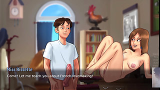 HOT  FEENCH TEACHER WAS SURPRISED! I FUCK MY TEACHER IN DETENTION.
