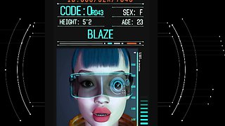 Nexus 3 Hot futa fucks hard busty sexy blonde in basement