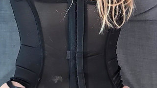 Fucking Slut Blonde Until I Cum Inside Her Pussy