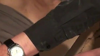 Two dick for skinny MILF
