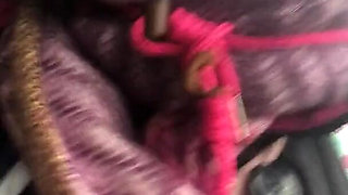 Flashing My Tit with Rock Hard Nip in Fucking Filthy Weather