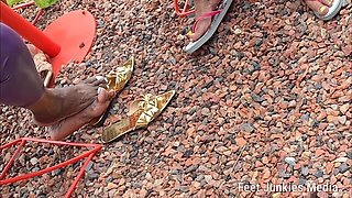 Essence Feet on Convention Center Blvd