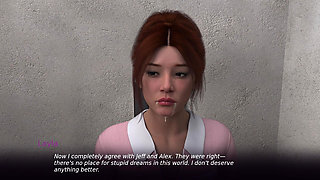 Innocent Waitress Got Her Mouth Fucked by a Dirty Biker