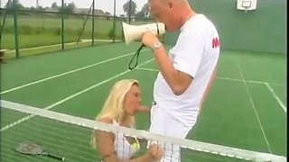 Tennis ft. None: Blowjob, Doggy  Licking Porn