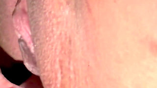 Spicyvanilla - Extreme Close-up: Tight Pussy Gets Fucked Hard & Covered in Cum