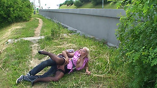 I Am a Young Busty Blonde German and I Love Getting Pounded in Public by Monster Cock
