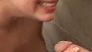 Jerk off and Suck Until the Bitte End - She Swallows Everything - Gangbang Until the Bitter End