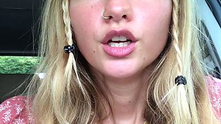 Amateur blonde teen casi james outdoor hardcore pounding