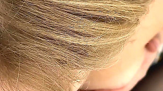 Mature Wife in Seamless Black Pantyhose Sucking Husbands Cock