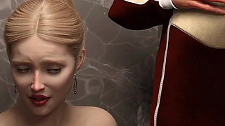 Project Myriam - Hot MILF Gets DP on Billiards Table #1 - 3D game, HD, 60