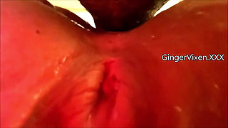Bounce that hairy ginger pussy on my cock
