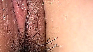 Asian Teen with Hairy Pussy Fucked by Step Brother in Bathtub