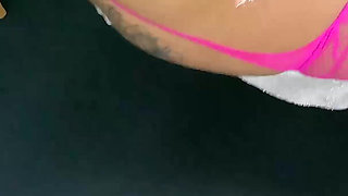 Masseur Lost His Average Dick Inside Her Big Pussy!