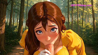 Tarzan Porn ▱ Jane Gets Her Pussy & Ass Slammed in the Woods (3D)