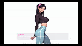 My New Girlfriend [ Taboo Hentai Game ] Ep.34 My GF Do a Sexy Secretary Role Play Photoshoot with a Stranger!