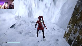 Nude gamer Bonnie Bunny plays Jedi Fallen Order mod in this starlet wars adventure