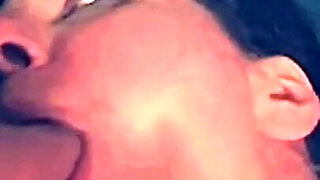 Hot MILF in Red Lingerie Fisted and Ass Fucked with Big Black Dildo