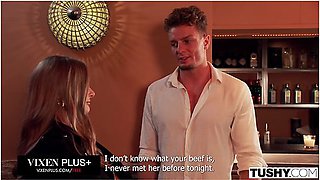 Sultry Singers Megan And Fibi Euro Share A Cock In Intense Anal Threesome