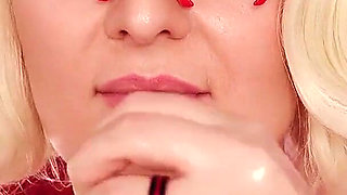 Asmr: Vinyl Nitrile Gloves (blogger in Latex Rubber Halloween Costume)