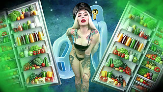 Only Eating Is Left, Because You’re Locked - Locktober, Halloween, Fat Shaming, Feeder